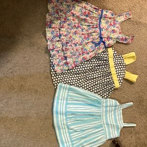 3 pack 3T dresses